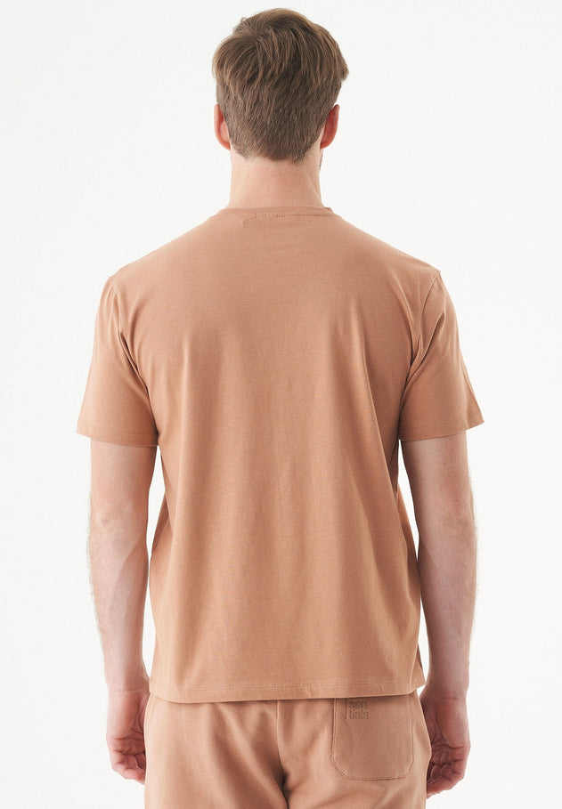 Tillo T-shirt Lichtbruin
