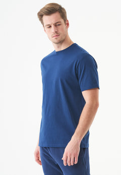 Tillo Unisex Basic Organic Cotton T-Shirt Navy