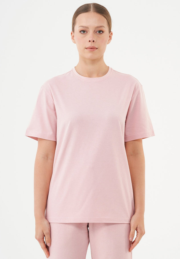 Tillo Unisex Basic Organic Cotton T-Shirt Dusty Pink