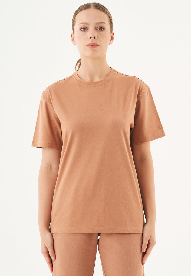 Tillo T-shirt Lichtbruin