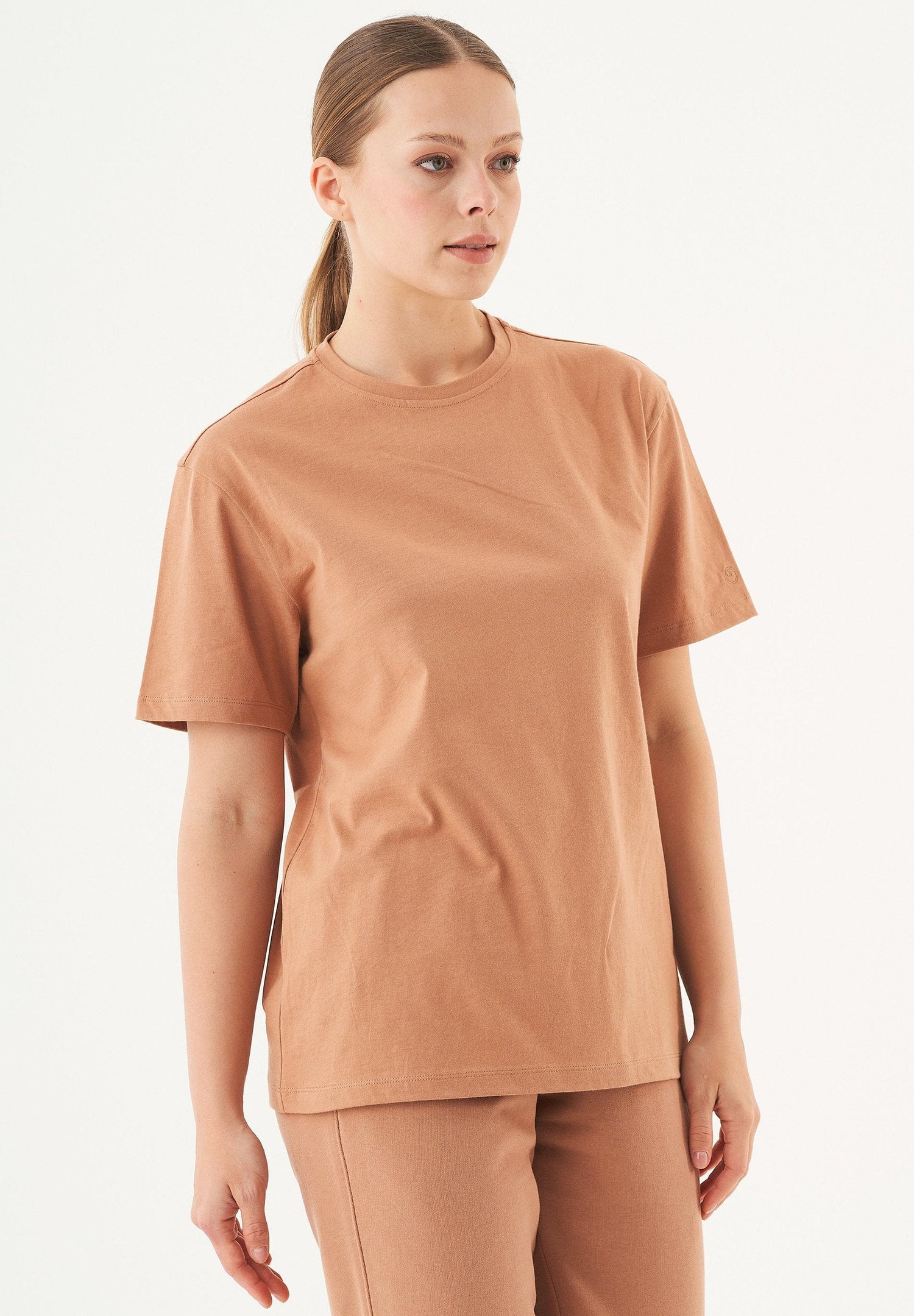 Tillo T-shirt Lichtbruin