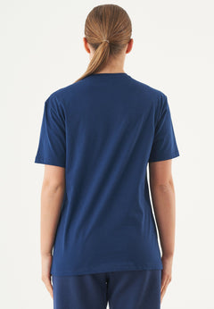 Tillo Unisex Basic Organic Cotton T-Shirt Navy