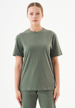 Tillo Unisex Basic Organic Cotton T-Shirt Olive