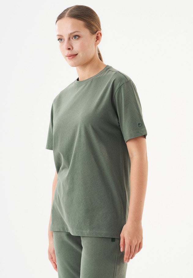 Tillo Unisex Basic Organic Cotton T-Shirt Olive