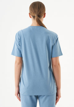 Tillo T-shirt Steel Blue