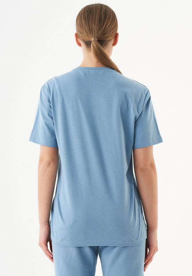 Tillo T-shirt Steel Blue