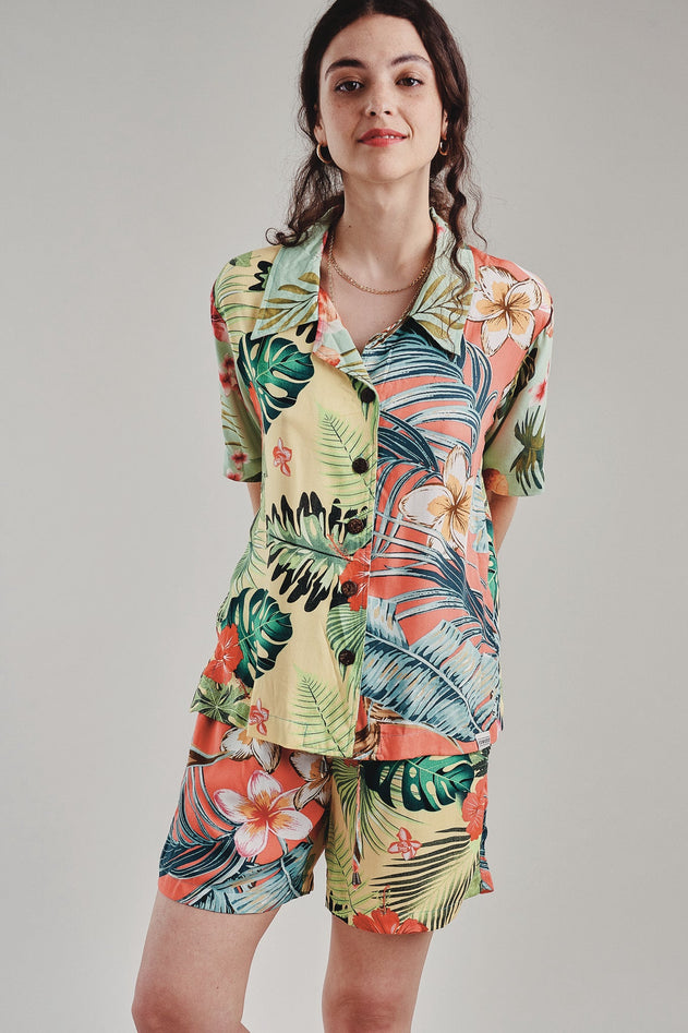 Grace Shorts Tropical Print