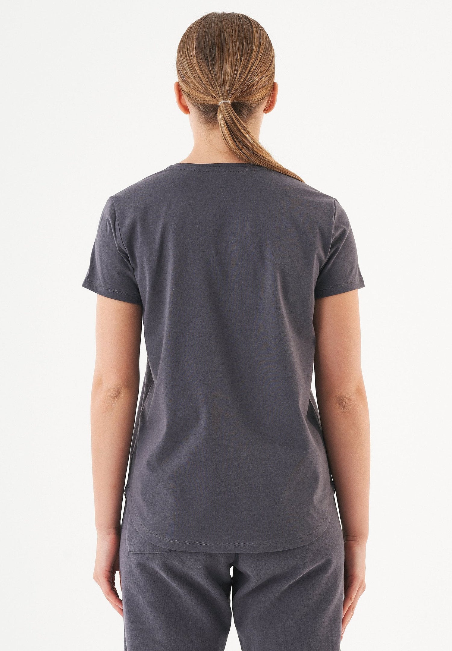Tuba V-hals T-shirt Shadow