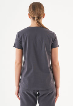 Tuba V-hals T-shirt Shadow