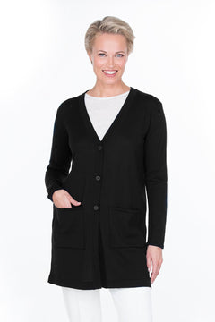 Tuomi Cardigan Black