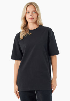 Tussem Unisex Basic Organic Cotton T-Shirt Black