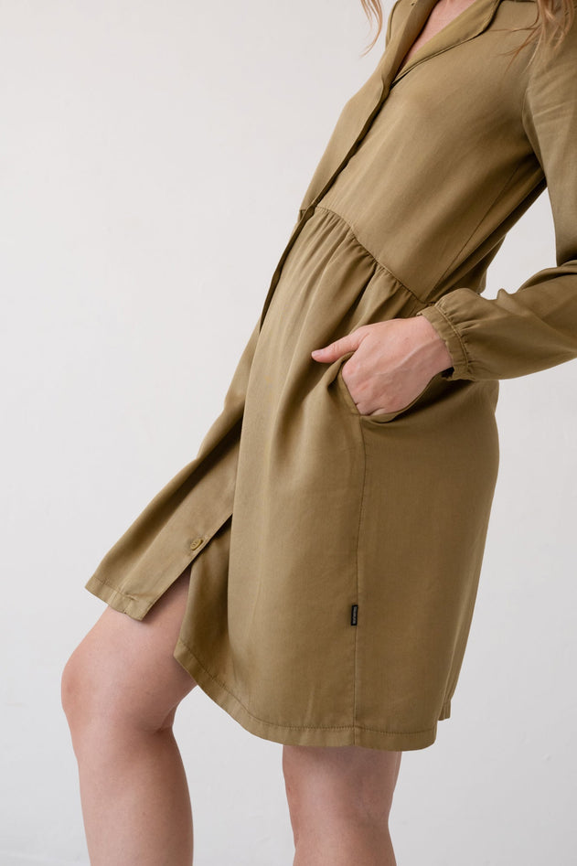 Tracy Blousejurk Mosterdgeel