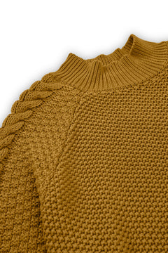 Turner Organic Cotton Sweater Mustard