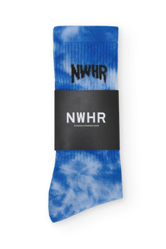 Tie Dye Socks Intense Blue