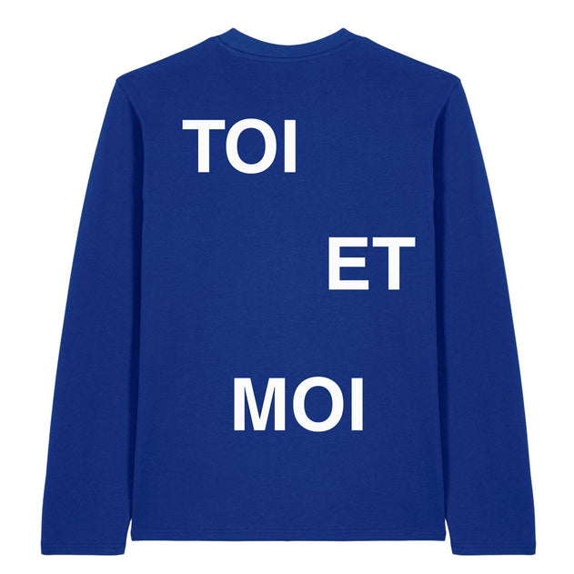 Toi Et Moi Long Sleeve T-Shirt Blue