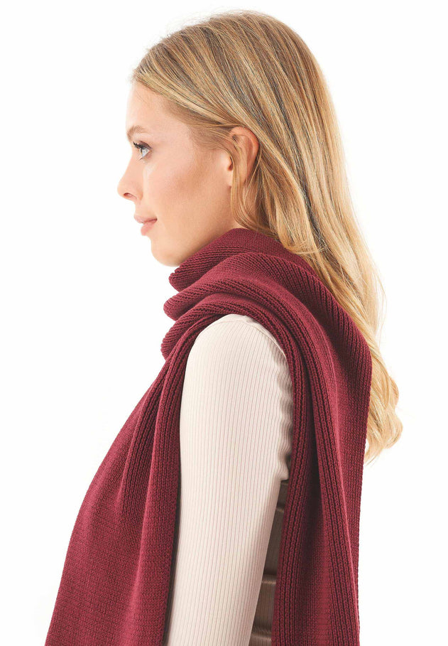 Sjaal Bordeaux
