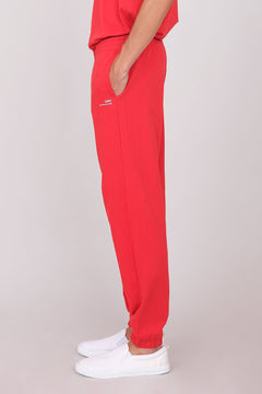 Oversize Unisex Joggers Red