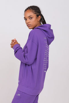 Unisex Oversize Hoodie Purple