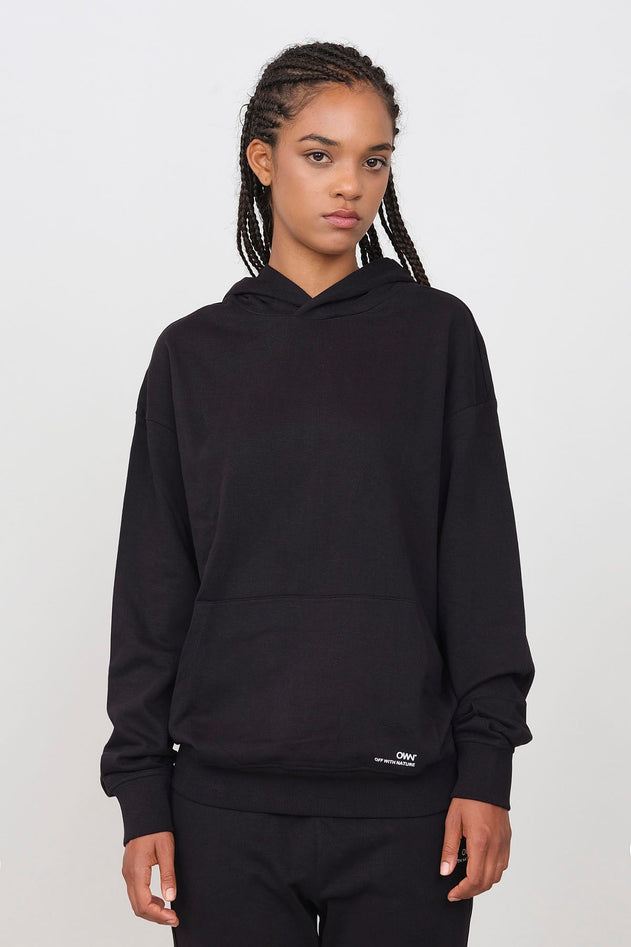 Unisex Oversize Hoodie Black