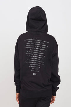 Unisex Oversize Hoodie Black