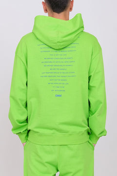 Unisex Oversize Hoodie Apple Green