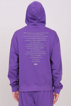 Unisex Oversize Hoodie Purple