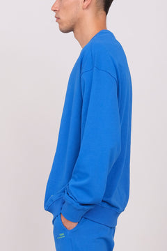 Unisex Oversize Crewneck Sweatshirt Cobalt Blue