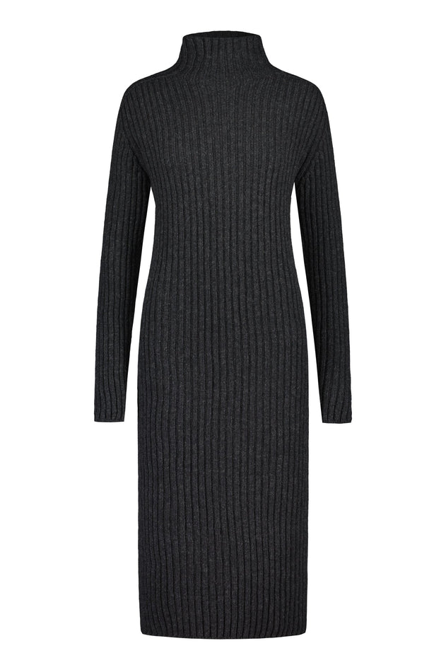 Utö Wool Dress Carbon