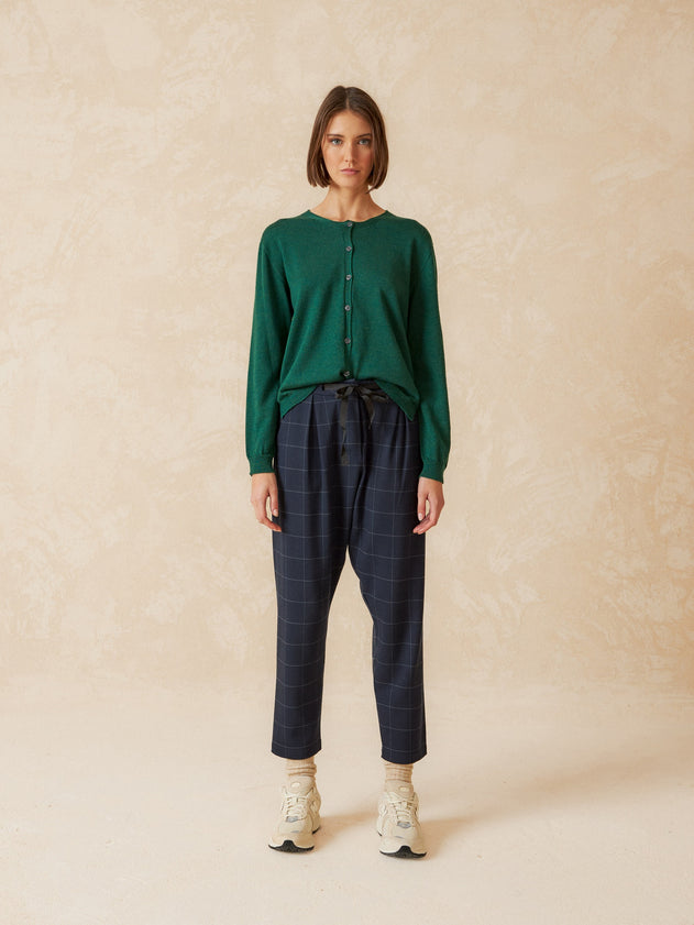 Anate Tailored Baggy Pants Blue