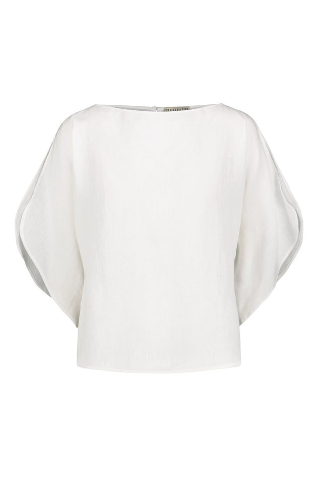 Vallmo Linen Shirt White