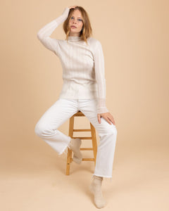 Vanduo Cotton & Silk Top Off-White