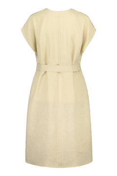 Väsby Linen Dress Straw