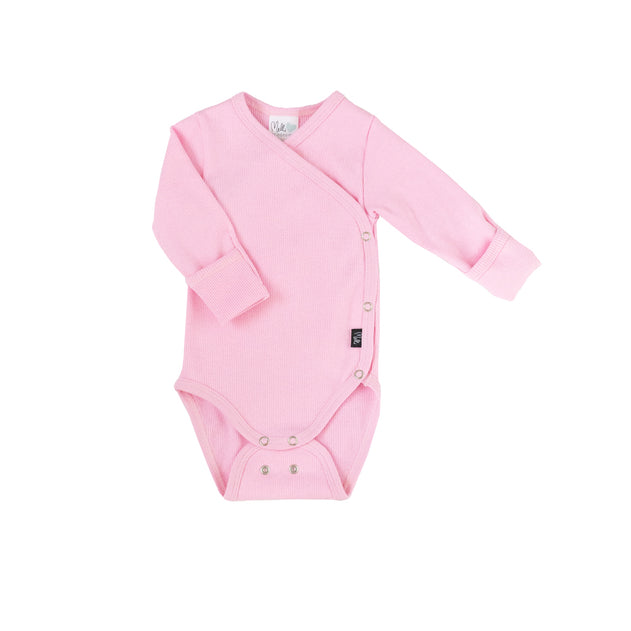 Baby's Melli EcoDesign Ribbed Turn-up Sleeve Body Pink