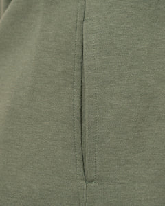 Toive Zip-Up Hoodie Long Sage Green