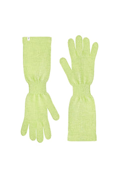 Via Merino Wool Gloves Limone