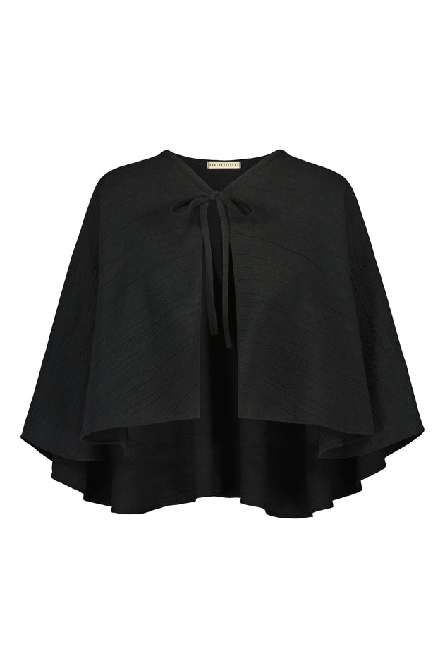 Maggholm Hemp-silk Shawl Black