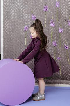 Kids' Ruby Purple Raincoat Purple