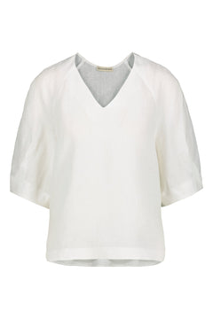 Vitharu Linen Shirt White