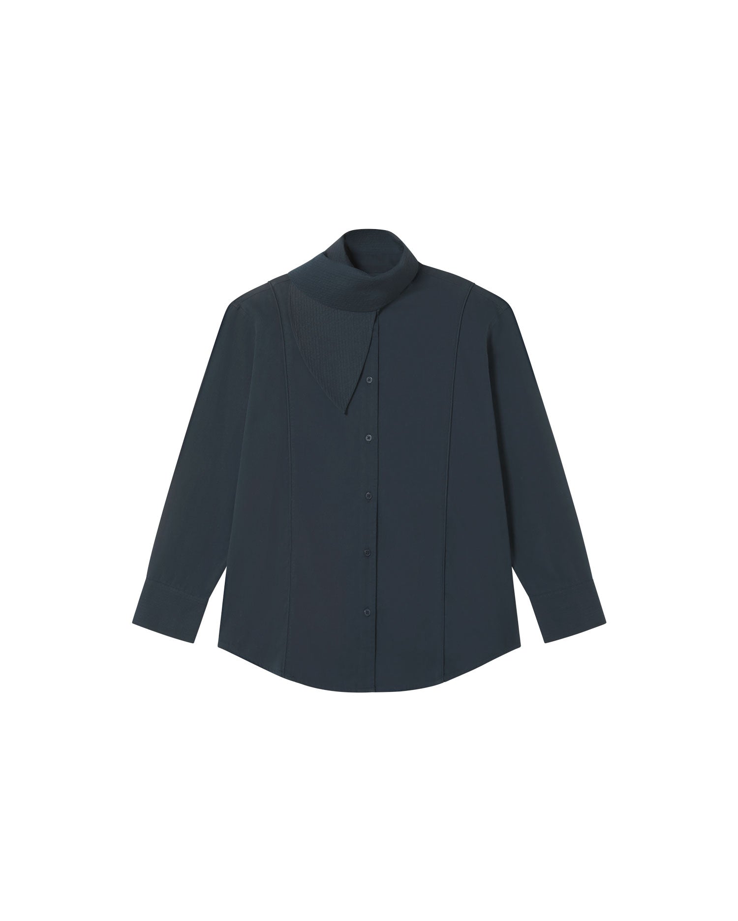 Georgia graphite blouse