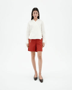Crossed Lenie Blouse White
