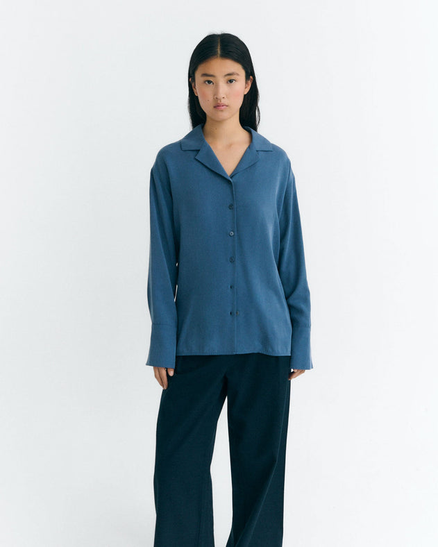 Sira Oversize Blouse Sea