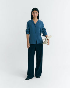 Sira Oversize Blouse Sea