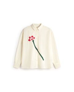 Juana Poplin Blouse Flower
