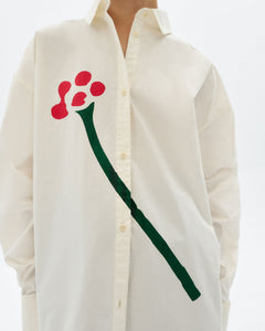 Juana Poplin Blouse Flower