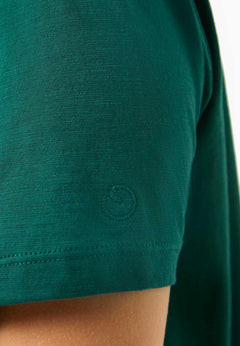 Women's Basic Round Neck T-Shirt Deep Emerald