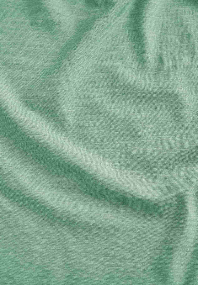Women's Basic Round Neck T-Shirt Matcha Green