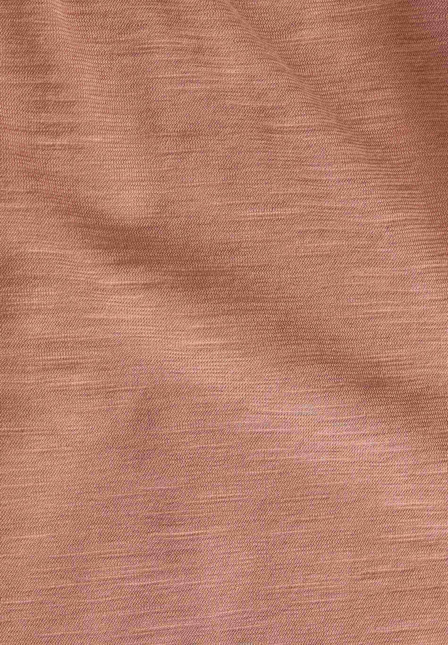 Women's Basic Round Neck T-Shirt Tan