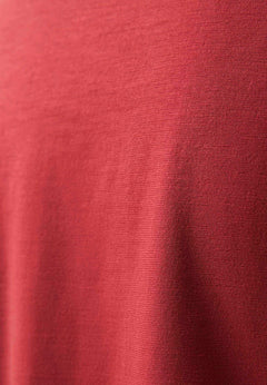 Women's Basic V-Neck T-Shirt Merlot