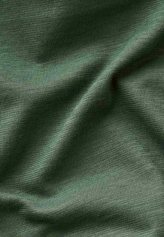 Longsleeve Jersey Jurk Dark Olive Green