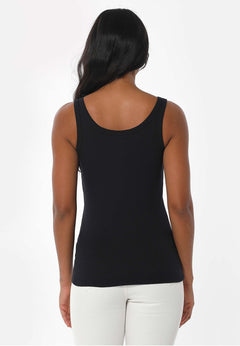 Women's Basic Ribbed Top Black